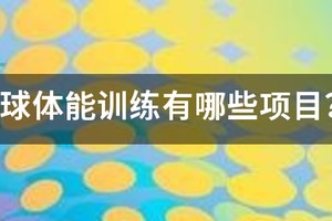 篮球体能训练有哪些?